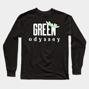 Green Odyssey for the Sustainable Traveler! Long Sleeve T-Shirt
